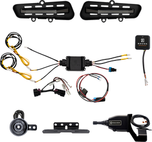 RAVEK Turn Signal Kit - Gen3 Speakeasy™ - Defender HD11 - Lever 65-2000SL