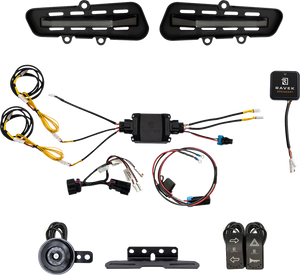 RAVEK Turn Signal Kit - Gen3 Speakeasy™ - Defender HD11 - Rockers 65-2000SR
