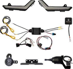 RAVEK Turn Signal Kit - Gen3 Speakeasy™ - Defender - Lever 65-1000SL