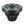 DS18 Hybrid Marine Speaker w/ Driver And RGB LED 6.5in 2-Way 250 Watts RMS 4 ohm Crbn Fiber w/ Cover