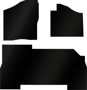 DEI Floor Mat Set - 3 Piece - Polaris - Xpedition 4 Door 902414