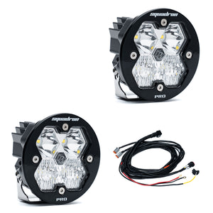 Baja Designs Squadron-R 2.0 Pro LED Light Pods Pair - Dunes 2 Dezert SXS