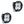 Baja Designs Squadron R 2.0 Pro LED Light Pair - Dunes 2 Dezert SXS