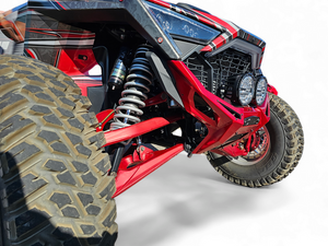 Elektric Off Road billet UTV winch fairlead cover plate - black finish