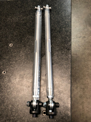 LM UTV Can-Am Maverick X3 Tie Rods 72" Heim detail showing the heim end and stainless hardware