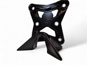 Elektric Off Road black 6-bolt billet radius rod plate with tow hook for Can-Am Maverick X3 - product photo 7
