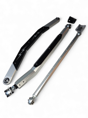 Elektric Off Road clear anodized high clearance radius rods for Can-Am Maverick R - product photo 9