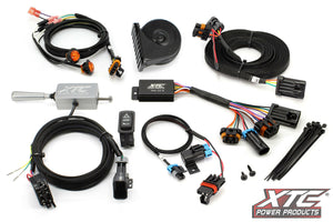 XTC Polaris Ranger XP 1000 turn signal kit with billet lever and plug-and-play install for 2019–2024 models, hazard switch included