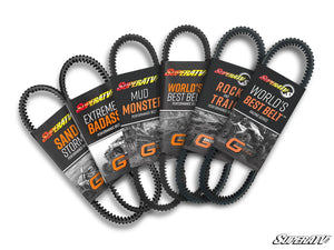 SuperATV heavy-duty CVT drive belt for Polaris RZR — view 8