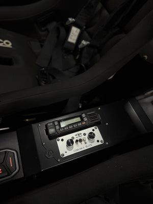 Can-Am Maverick R Radio Mount Aluminum - Dunes 2 Dezert SXS