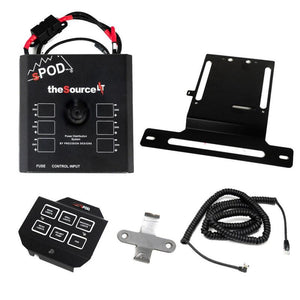 sPOD SourceLT Mini6 steering wheel switch panel kit for Polaris RZR Pro