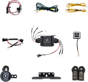 RAVEK Turn Signal Kit - Gen3 Speakeasy™ - CFMOTO U10 - Rockers 68-1000SR