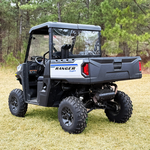 SEIZMIK Poly Rear Windshield - UV Resistant - Polaris - Ranger 50-55336KIT