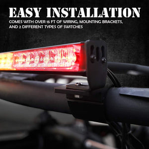 Dunes 2 Dezert 30" Chase Bar | UTV LED Safety Light - Dunes 2 Dezert SXS