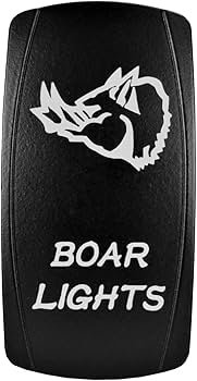 D2D LED Rocker Switch – Laser Etched, Waterproof - Dunes 2 Dezert SXS
