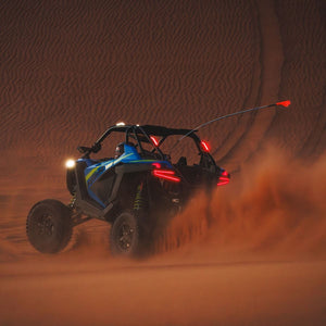 RAVEK Apex Red Running & Brake Lights for RZR Turbo R - Dunes 2 Dezert SXS