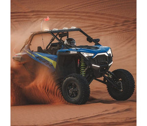 RAVEK Amber Apex Running Lights for Polaris RZR Turbo R - Dunes 2 Dezert SXS