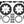 Wilwood 17-21 Can-Am X3RS Black 6-Piston Rear Kit 11.25in - Drilled Rotors