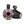 DS18 Tower Speakers 6.5in 1in Driver 150 Watts RMS w/ RGB LED Lights Black