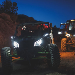 RAVEK White Running Lights for Can-Am Maverick X3 - Dunes 2 Dezert SXS