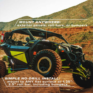 RAVEK White Running Lights for Can-Am Maverick X3 - Dunes 2 Dezert SXS