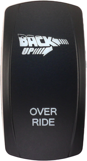 Back Up Over Ride rocker switch cover for Contura V, compatible with XTC, sPod, and Daystar – rocker only, no switch