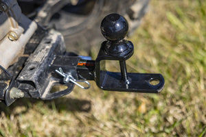 3 Way 1.25" Receiver Hitch With 2" Ball And Hook