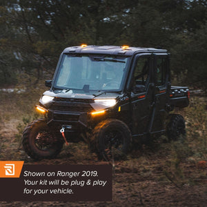 RAVEK Amber Running Lights – Kawasaki Mule UTV - Dunes 2 Dezert SXS