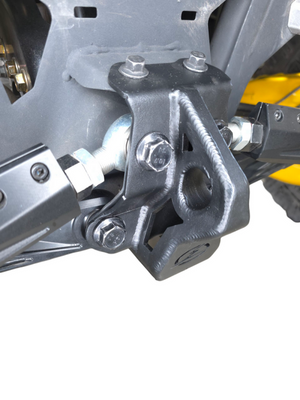 Elektric Off Road steel radius rod plate with tow hook for 2-seat Can-Am Maverick R - product photo 2
