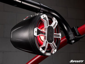 MTX RGB UTV speaker pods pair for off-road side-by-side audio