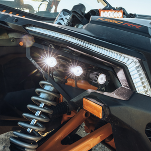 Can-Am Maverick X3 LED Headlights – 14,000 Lumen Upgrade - Dunes 2 Dezert SXS