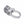Helmet Air Hose Plug/Mount  Silver