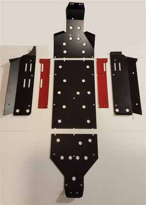 YXZ 1000R Full Skid Plate Kit with Sliders | Trail Armor - Dunes 2 Dezert SXS
