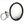 Round Convex Glass Billet Arm Side Mirror Silver 5