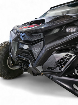 Elektric Off Road Volt 3-piece steel and aluminum grille for Can-Am Maverick R - product photo 2