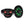 DS18 Marine 8in 2-Way 175 Watts RMS 4 ohm Digital LED Lights Bullet Tweeter Covers Included Black