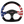 PRP Steering Wheel Center Cap - New Glory Shadow