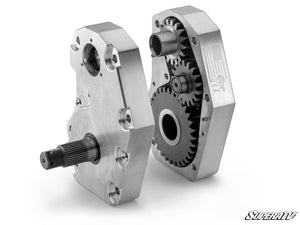SuperATV 6-inch single idler billet 45 percent portal for Polaris Xpedition