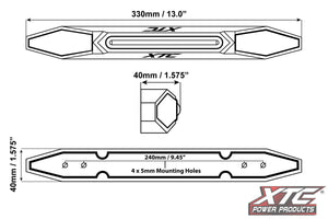 X Lite Chase Light Bar Universal