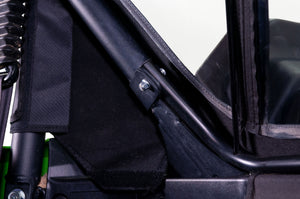 Rear Dust Panel W/ Window Kaw Krx