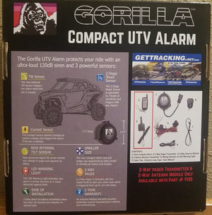 9000 Compact UTV/Motorcycle Alarm Kit - Dunes 2 Dezert SXS