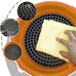 WASH & WHIPS Car Wash Kit – 3 Gallon Bucket (5pc) - Dunes 2 Dezert SXS