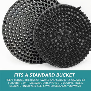 WASH&WHIPS Pit Stop Particle Interceptor - Fits 5 / 3.5 G Buckets - Dunes 2 Dezert SXS