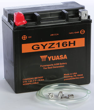 Yuasa GYZ16H sealed AGM battery for Honda Pioneer 1000, 700 and 500