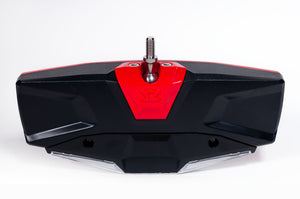 Bezel Halo Billet/Led/Cast Red