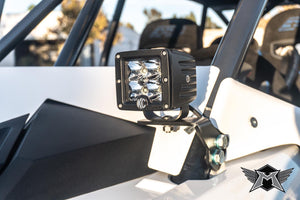 Madigan Motorsports RZR XP 1000 Light Mount on a Polaris RZR XP 1000 — installed