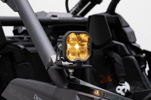 Diode Dynamics Can-Am Maverick X3 SS3 17-24 Stage Series Ditch Light Kit - Sport White Combo
