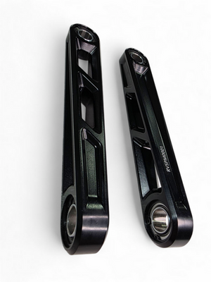 Elektric Off Road black anodized billet front sway bar links for Can-Am Maverick R - product photo 5