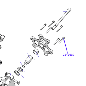 RPM Titanium Clutch Cover Bolts – RZR P90X (Qty 6) - Dunes 2 Dezert SXS