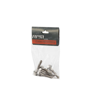 RPM Titanium Primary Clutch Cover Bolts for RZR XP Turbo, RS1, XPEDITION, Pro R—set of 6 M6x1.0x35mm bolts replacing OEM 7518612.